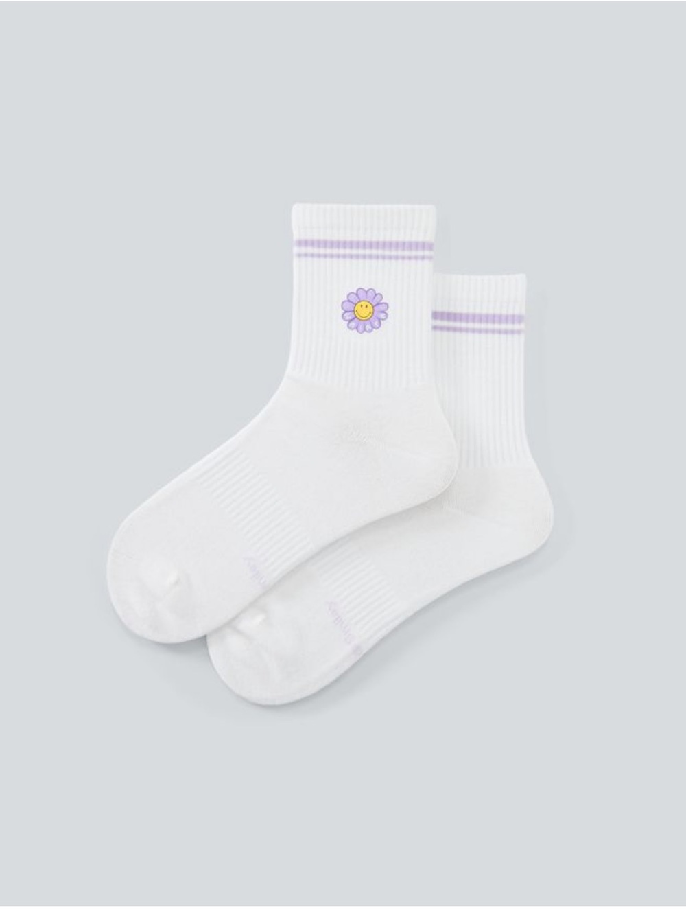 Halara X Smiley Mid-Calf Length Socks
